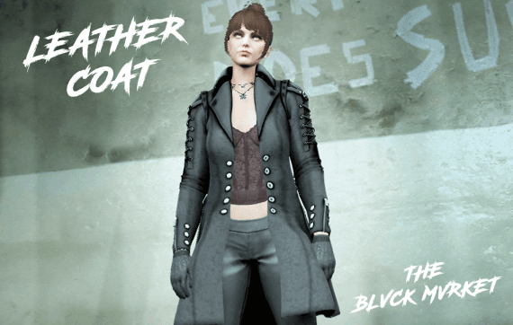 Leather Coat