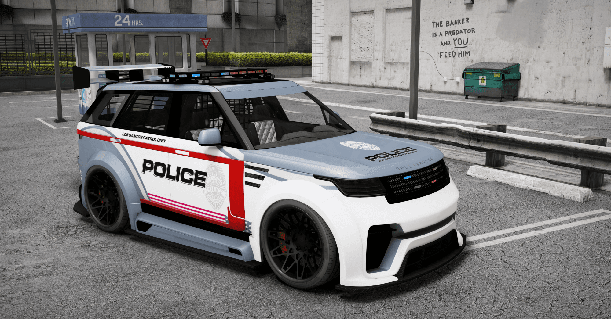 Bravado Baller WB - US Police  - Marked / Unmarked - 4 Department Liveries - NON ELS