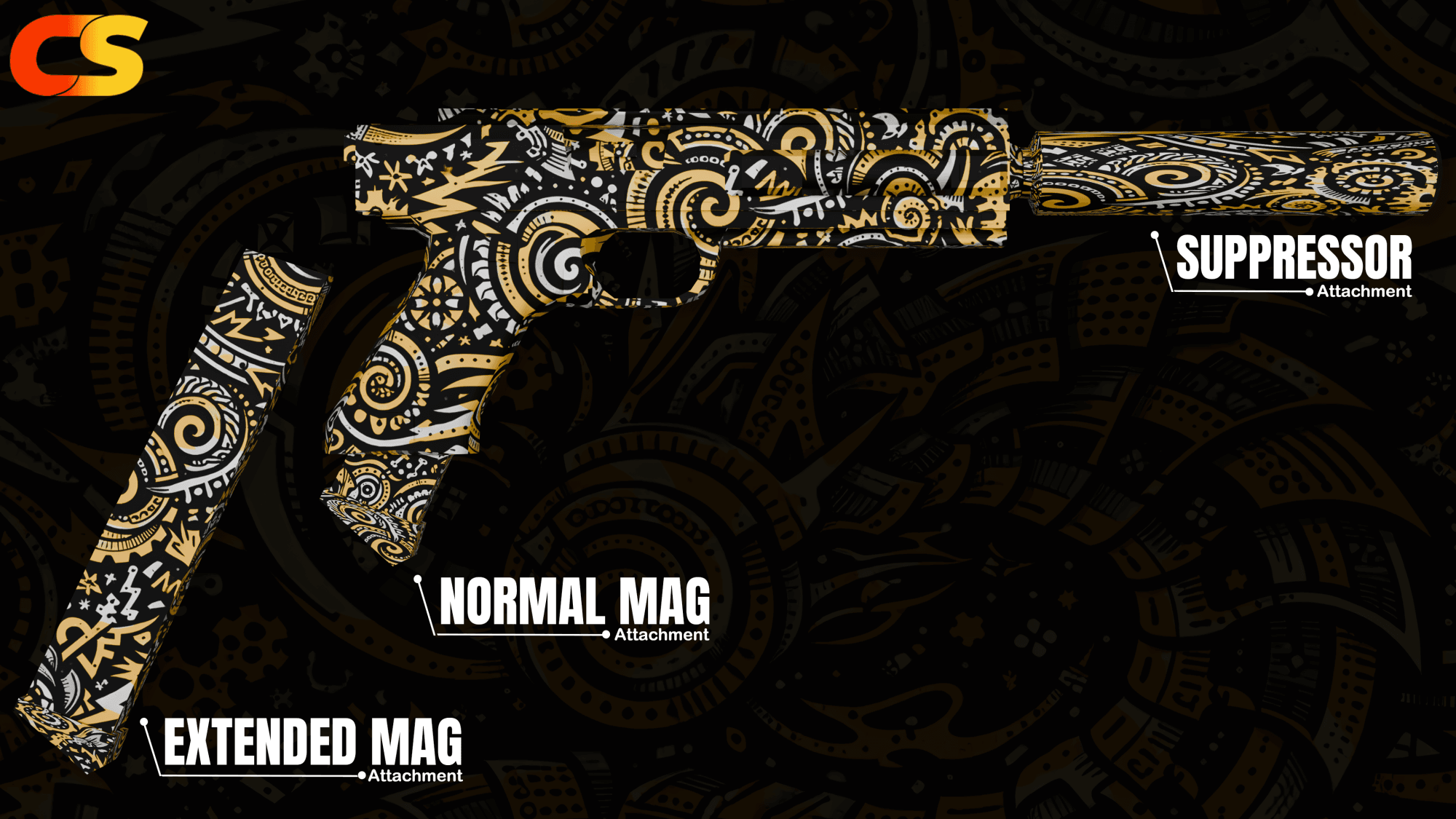 GOLD VIPER ( AP PISTOL )