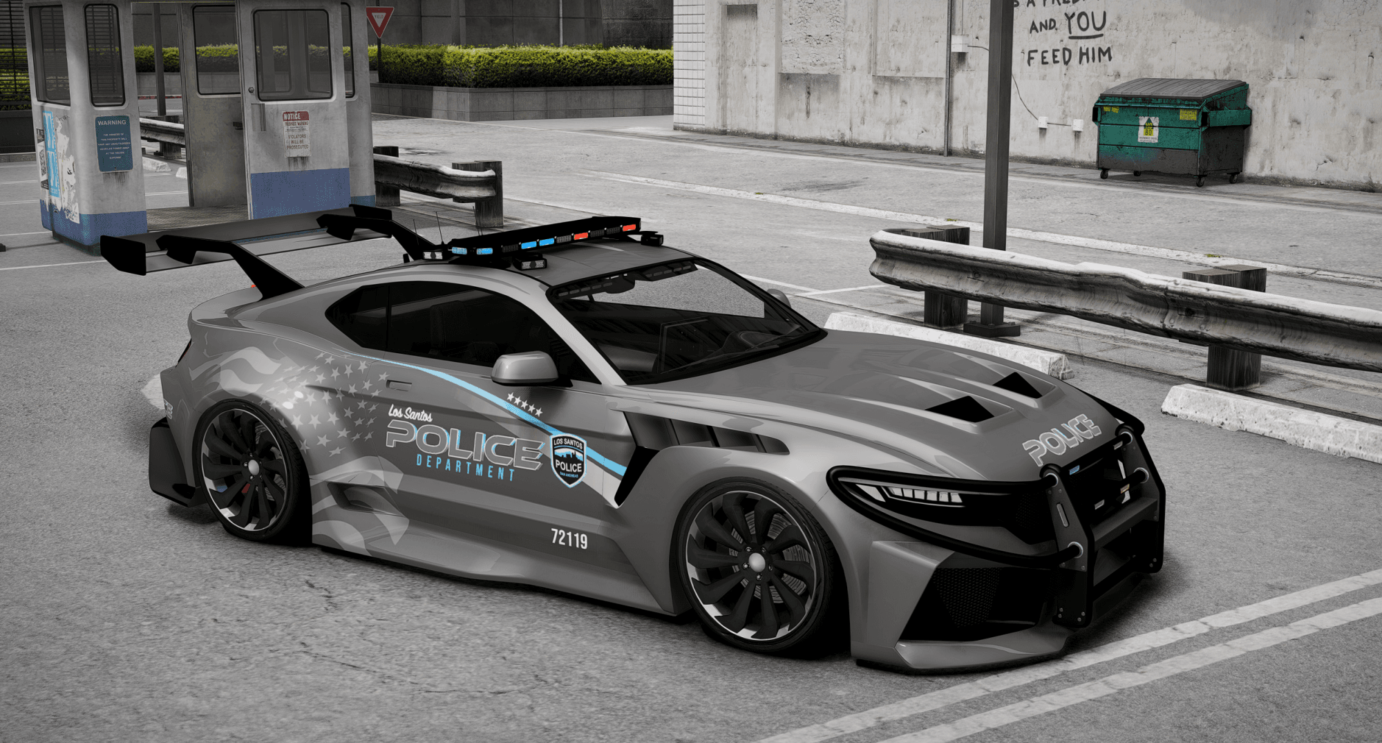 Dominator Hunter US Police - Marked / Unmarked - 4 Department Liveries  - NON ELS