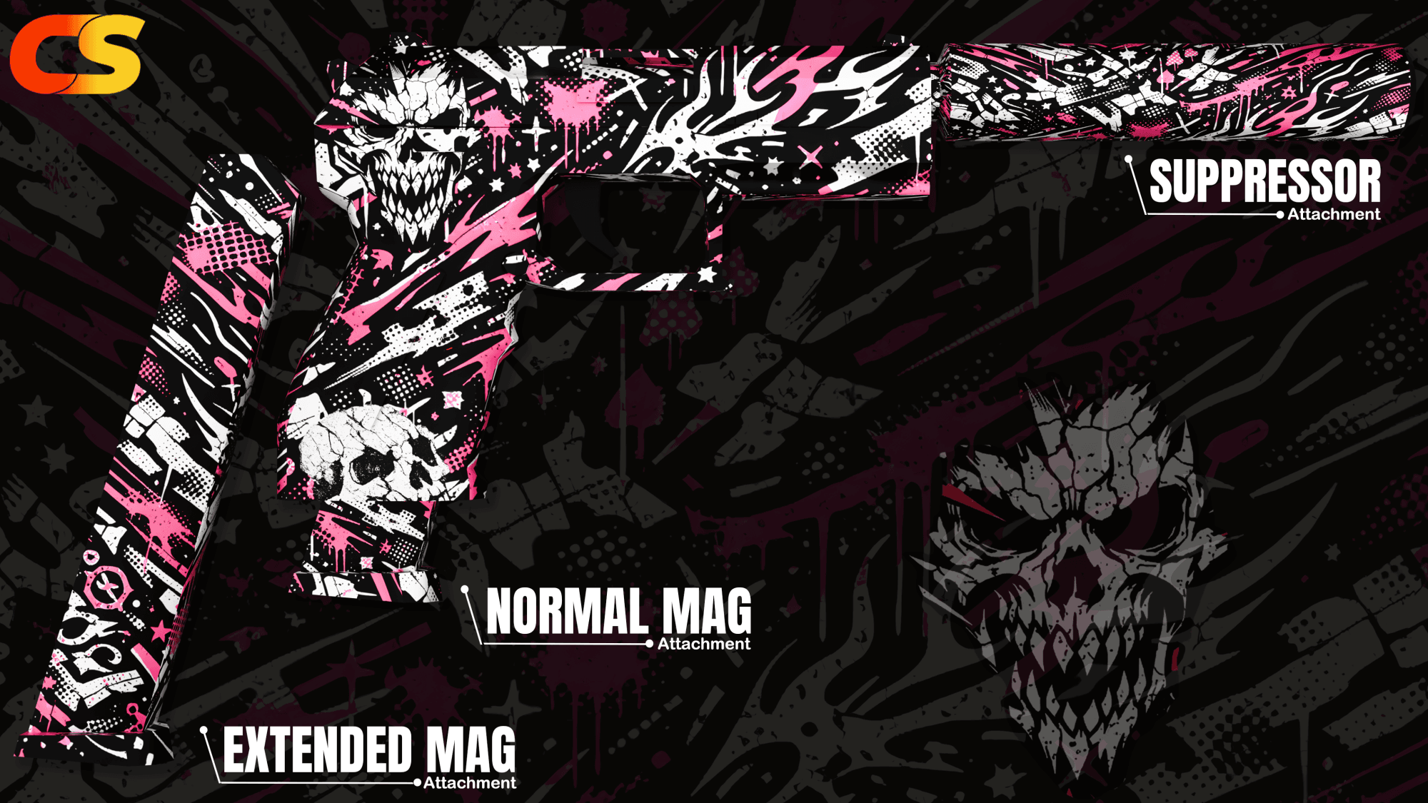 SKULL HAVOC ( COMBAT PISTOL )