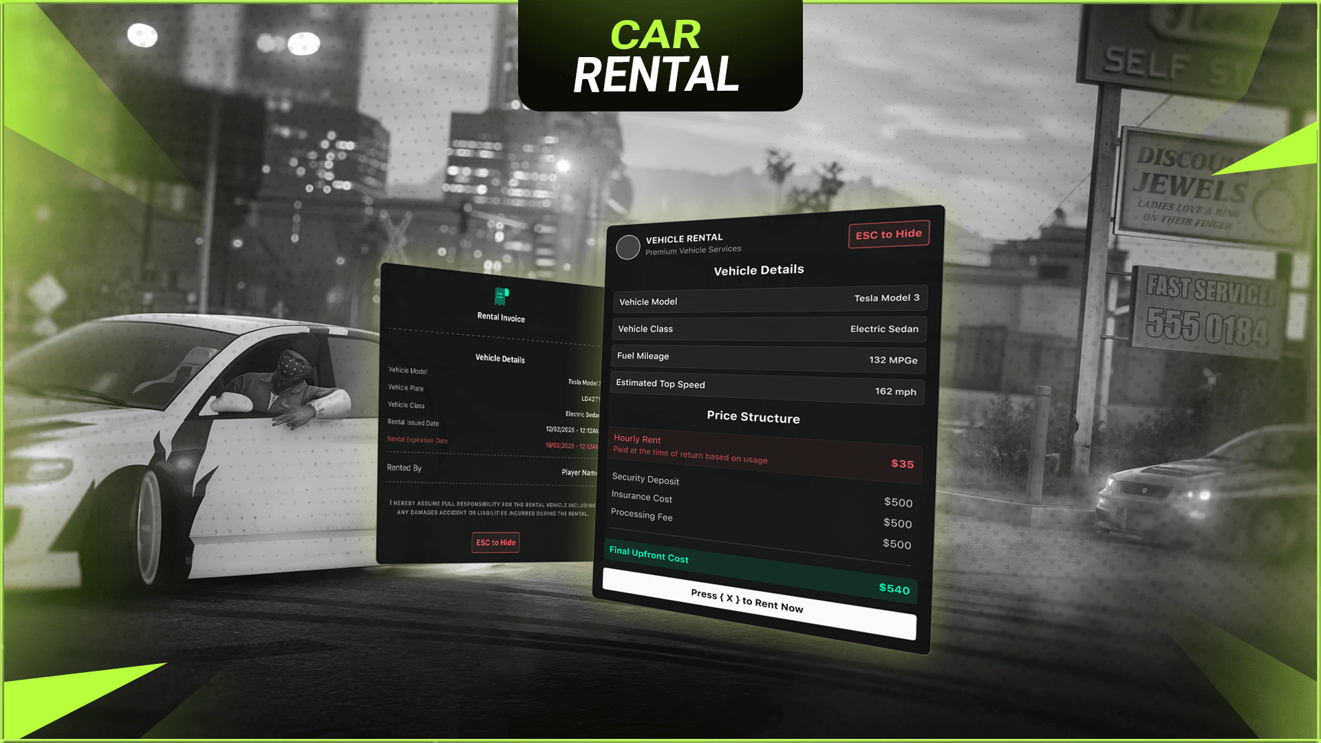 Rentals