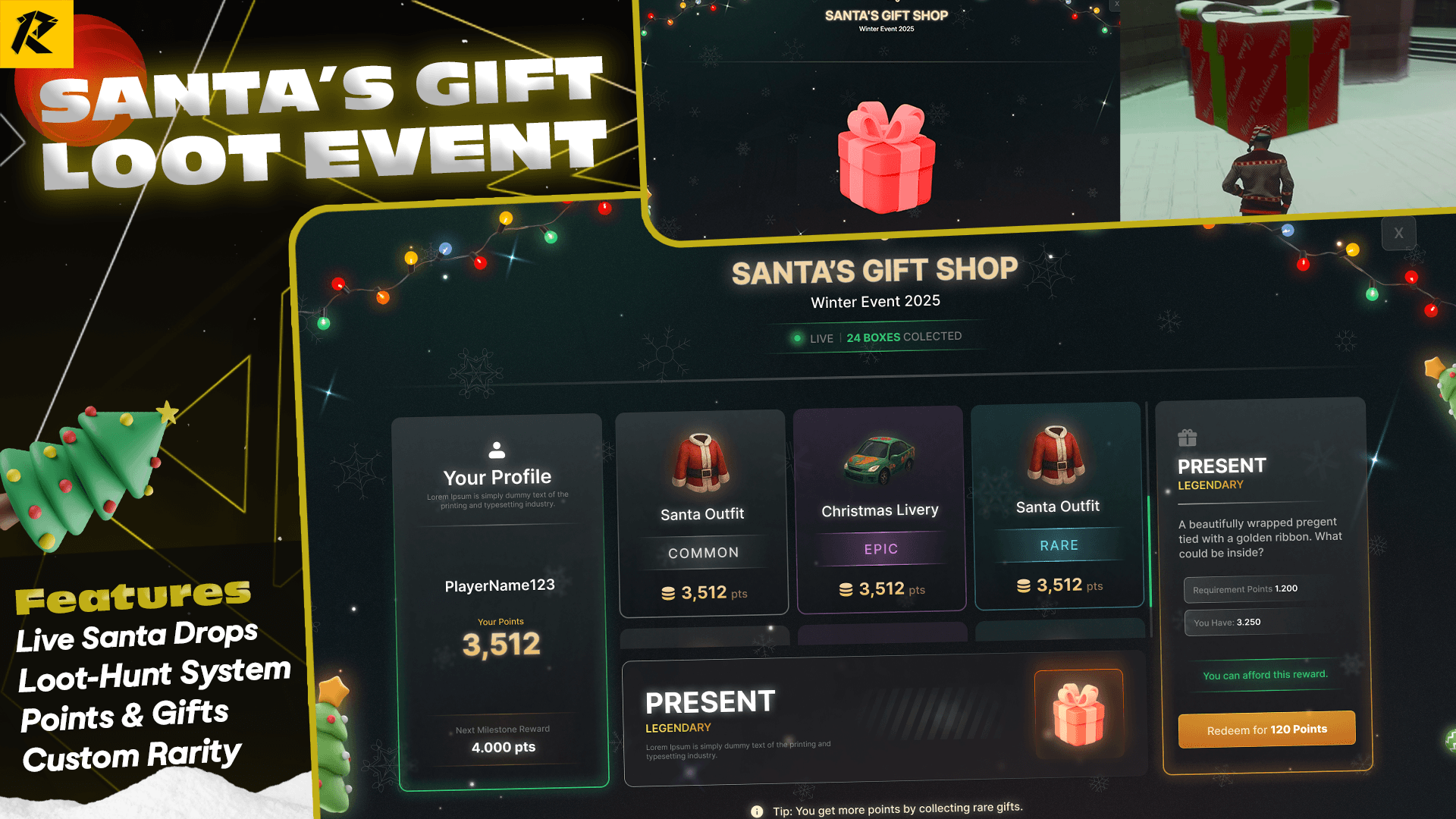 XMAS EVENT SCRIPT