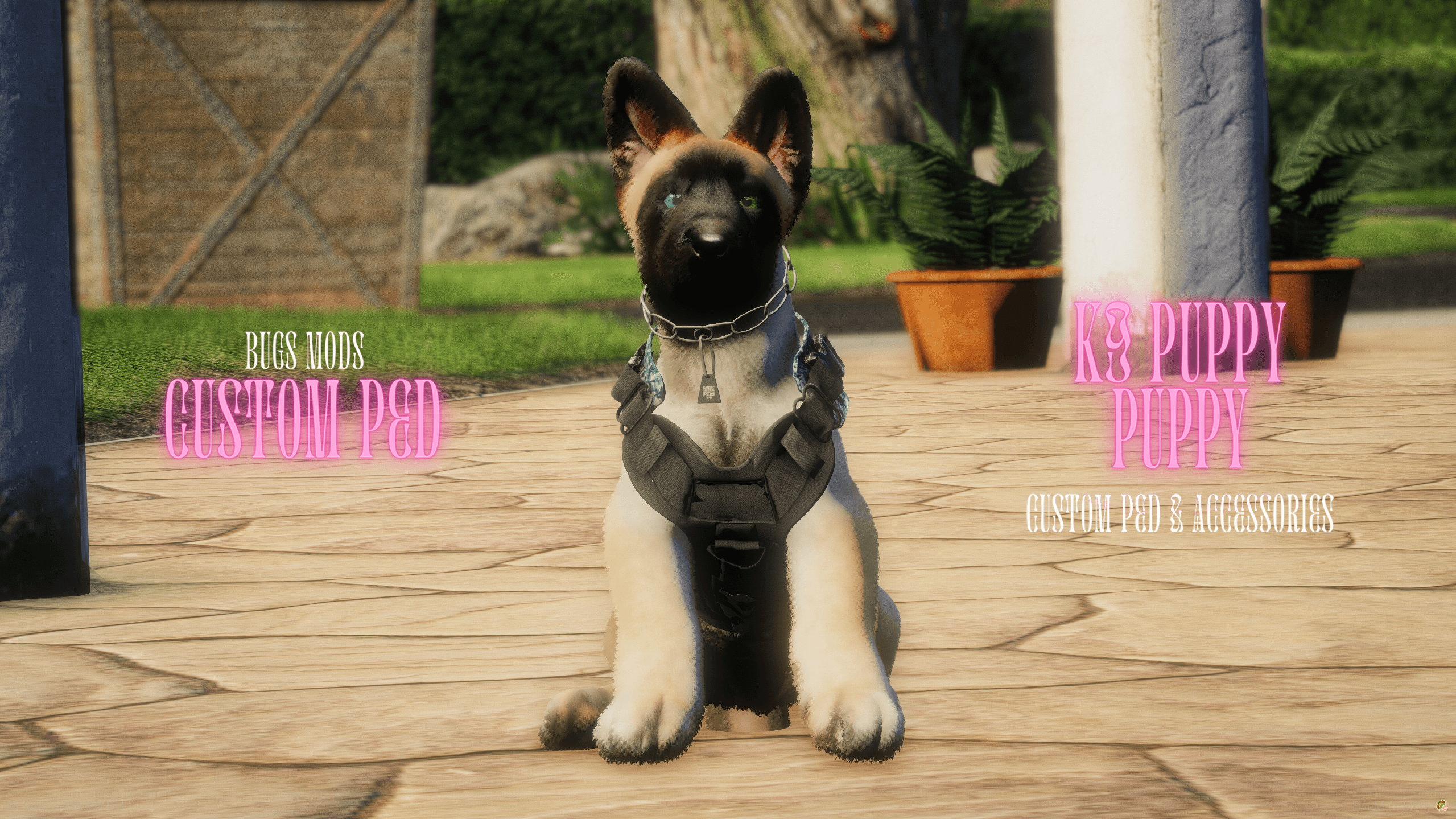 ESCROWED K9 Puppy Ped