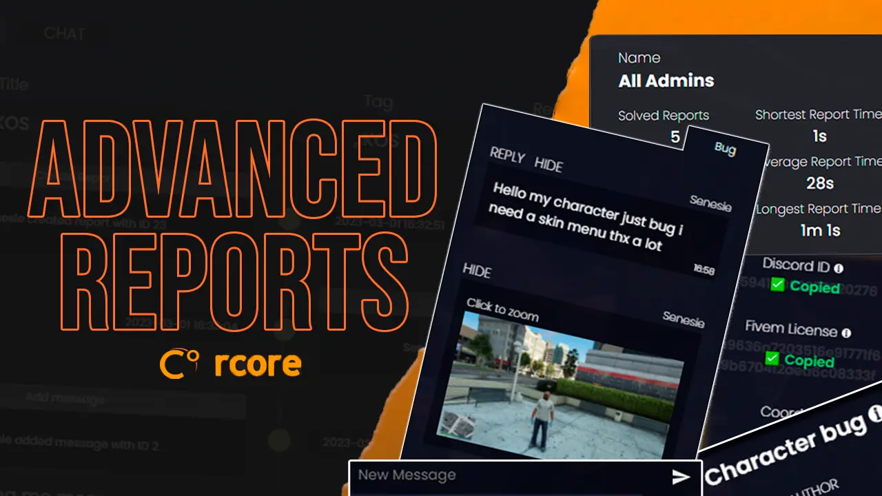 FiveM Reports - advanced report system